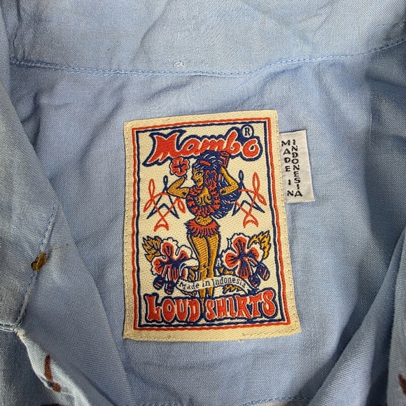 '96 Vintage Mambo Loud Shirt "The Lost Weekend" Hawaiian Shirt Men's 3XL Rare - Picture 7 of 10